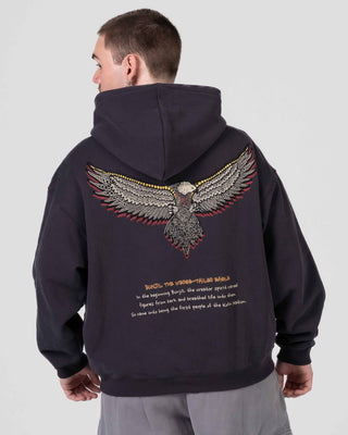 Bunjil Crop Zip Thru Hooded Sweat