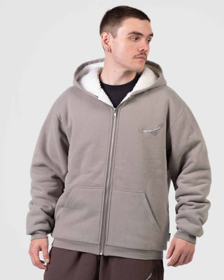 Murrundindi Sherpa Zip Thru Hooded Jacket