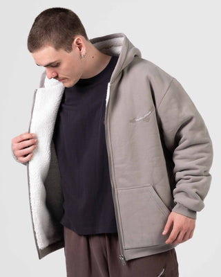 Murrundindi Sherpa Zip Thru Hooded Jacket