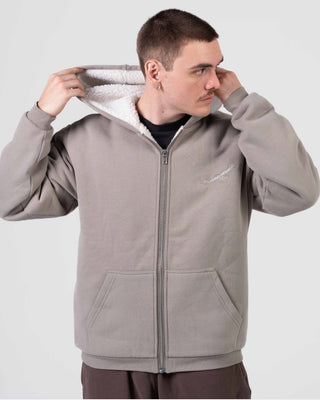 Murrundindi Sherpa Zip Thru Hooded Jacket