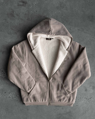 Murrundindi Sherpa Zip Thru Hooded Jacket