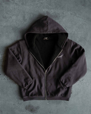 Murrundindi Sherpa Zip Thru Hooded Jacket