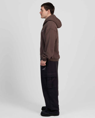 Kuburu Crop Zip Thru Hooded Sweat