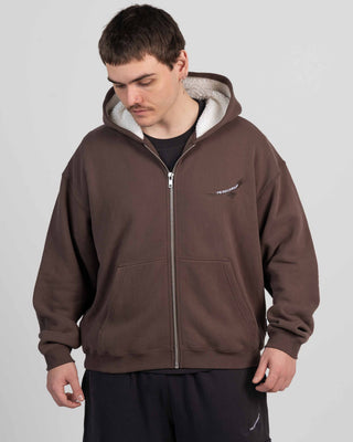 Kuburu Crop Zip Thru Hooded Sweat