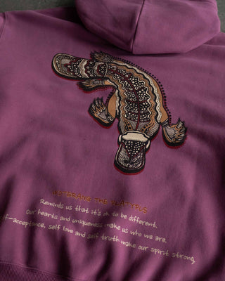 Woterang Crop Zip Thru Hooded Sweat
