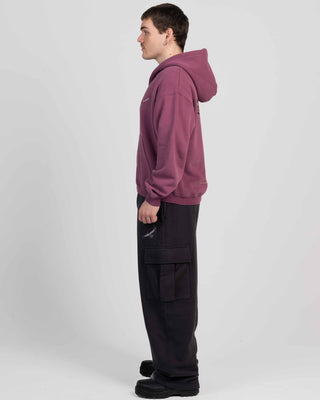 Woterang Crop Zip Thru Hooded Sweat