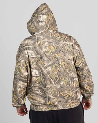 Wurun Crop Zip Thru Hooded Sweat