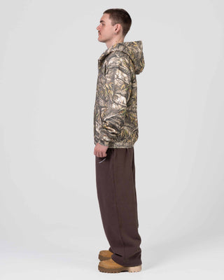 Wurun Camo Sherpa Zip Thru Jacket